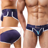 2019 Sexy Zipper Pouch Enhancing Briefs