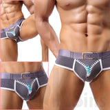 2019 Sexy Zipper Pouch Enhancing Briefs