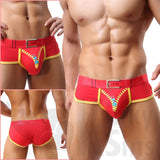 2019 Sexy Zipper Pouch Enhancing Briefs