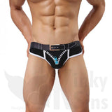 2019 Sexy Zipper Pouch Enhancing Briefs