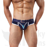 2019 Sexy Zipper Pouch Enhancing Briefs