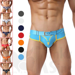 2019 Sexy Zipper Pouch Enhancing Briefs