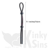 Adjustable Double Lock Cock And Balls Ring