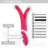 Amazing Multiple Use G Spot Rechargeable Rabbit Vibrator
