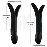 Amazing Multiple Use G Spot Rechargeable Rabbit Vibrator