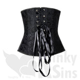 Beautiful Buttoned, Absolute Under-Bust Corset Collection - With a FREE G-String