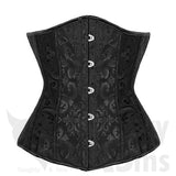 Beautiful Buttoned, Absolute Under-Bust Corset Collection - With a FREE G-String