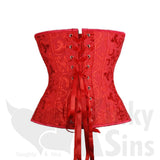 Beautiful Buttoned, Absolute Under-Bust Corset Collection - With a FREE G-String
