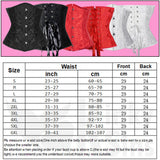Beautiful Buttoned, Absolute Under-Bust Corset Collection - With a FREE G-String