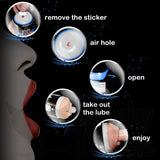 Deep Throat Oral Sex - In A Can Masturbator - PLUS FREE LUBE