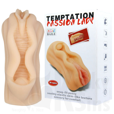 Double Tunnel Perfect Pussy Masturbator