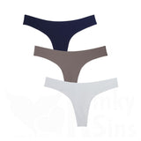 Exquisite Seamless Set Of 3 Charming Thongs