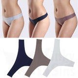 Exquisite Seamless Set Of 3 Charming Thongs