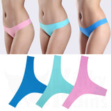Exquisite Seamless Set Of 3 Charming Thongs