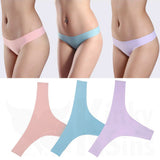 Exquisite Seamless Set Of 3 Charming Thongs