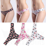 Exquisite Seamless Set Of 3 Charming Thongs
