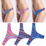 Exquisite Seamless Set Of 3 Charming Thongs