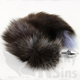 Frisky Fox Tail Small Stainless Steel Butt Plug