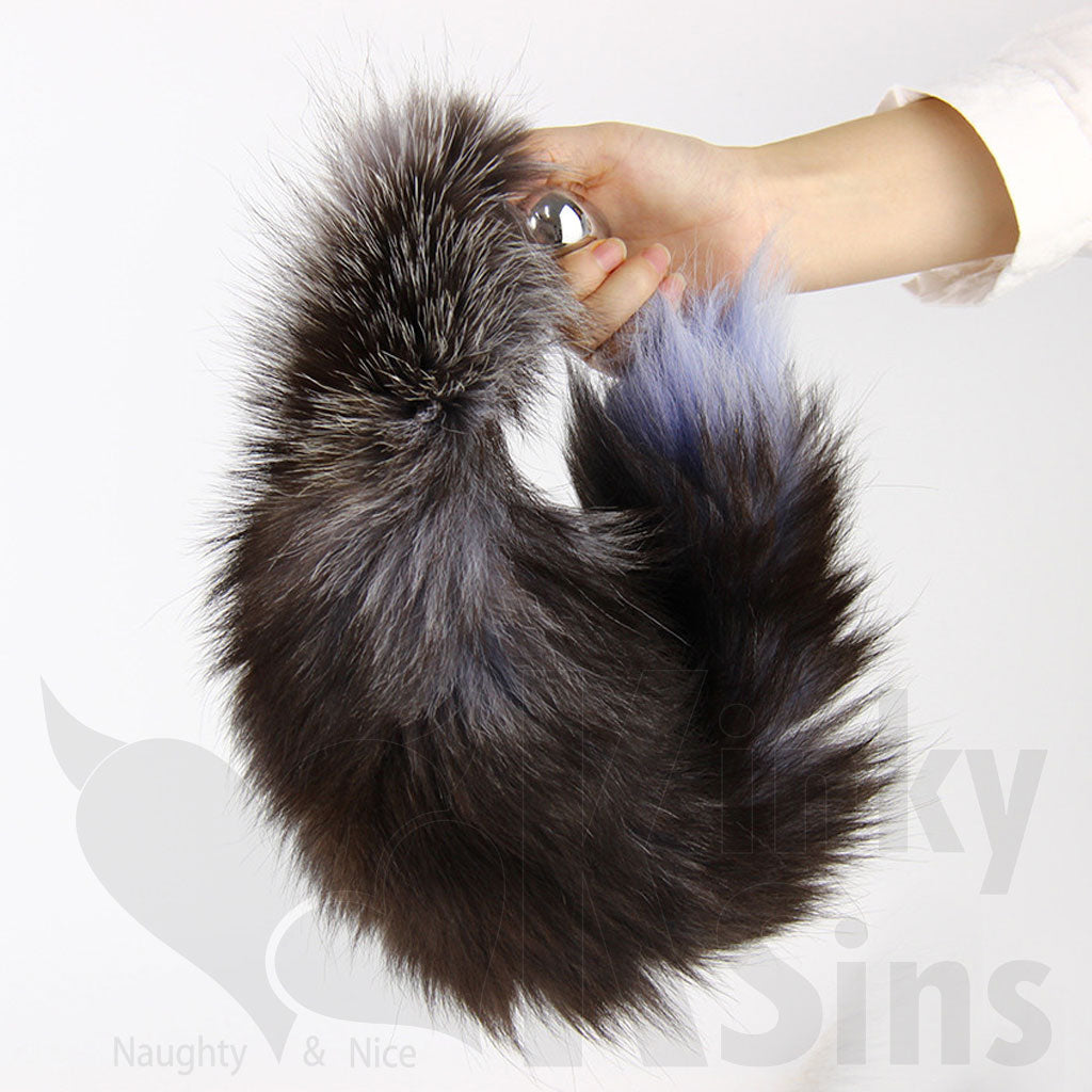 Fox Tail Small Stainless Steel Butt Plug | Sex Toys