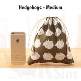 Handmade Colorful Cotton Drawstring Storage Bags