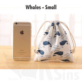 Handmade Colorful Cotton Drawstring Storage Bags