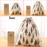 Handmade Colorful Cotton Drawstring Storage Bags