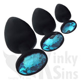 Jewels of Silicone Butt Plug Set