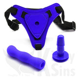 Ladies Premium Smooth Strap-on & Dildo Set
