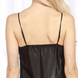 Long & Elegant Lacy Satin Style Night Dress