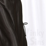 Long & Elegant Lacy Satin Style Night Dress