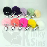 Metal Bouncy Bunny Butt Plug - Small