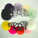 Metal Bouncy Bunny Butt Plug - Small