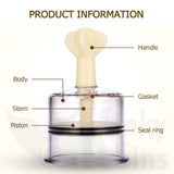 Set of 6 - Traditional Chinese Style Suction Cupping Cups