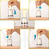 Set of 6 - Traditional Chinese Style Suction Cupping Cups