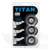 Premium Triple Titan Cock Ring Set