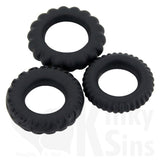 Premium Triple Titan Cock Ring Set