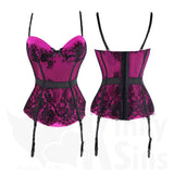 Pure Luxury Lace Detailed Push Up Bustier
