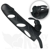 Rabbit Double Deluxe Vibrating Cock Sleeve