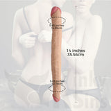Realistic Double Ended Dream 14&rdquo; Dildo