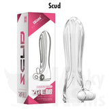 Reusable Vibrating Penis Sleeve Condoms