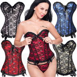 Satin, Ribbon & Lace Opulence Corset Collection