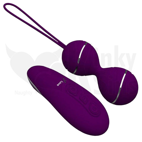 Seventh Heaven Remote Control Vibrating Jiggle, Kegel Balls