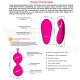 Seventh Heaven Remote Control Vibrating Jiggle, Kegel Balls