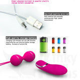 Seventh Heaven Remote Control Vibrating Jiggle, Kegel Balls