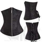 Sexy Zipped, Absolute Under-Bust Corset Collection - With a FREE G-String