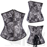 Sexy Zipped, Absolute Under-Bust Corset Plus Size Collection - With a FREE G-String