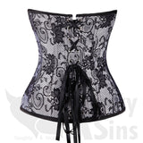 Sexy Zipped, Absolute Under-Bust Corset Collection - With a FREE G-String