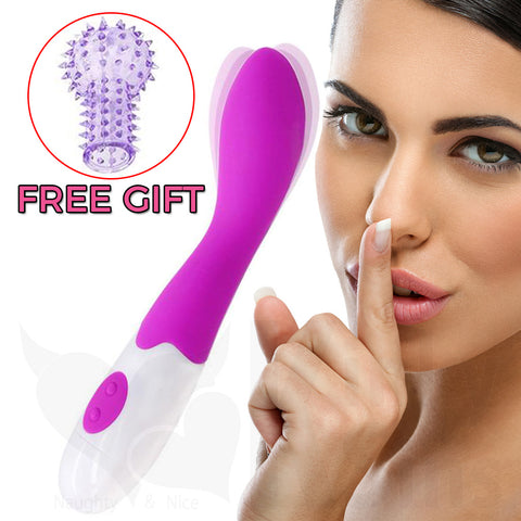 Shhh… Quiet G-Spot Pleasure Vibrator - Plus FREE Gift
