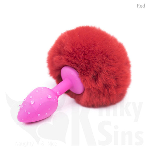 Silicone Bouncing Bunny Butt Plug