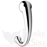 Stainless Steel Curved G &amp; P-Spot Climax Wonder Dildo
